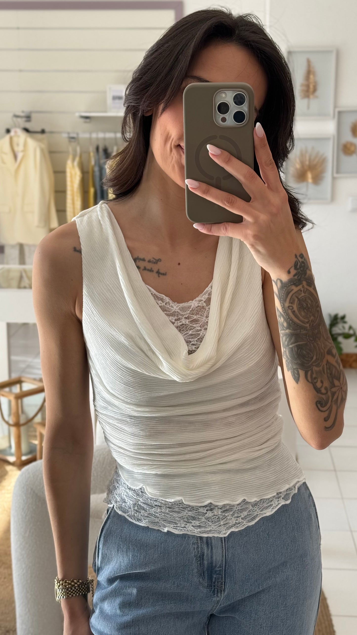 Blusa com renda | boho