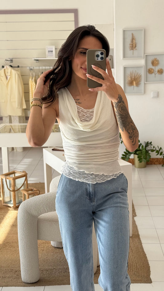 Blusa com renda | boho