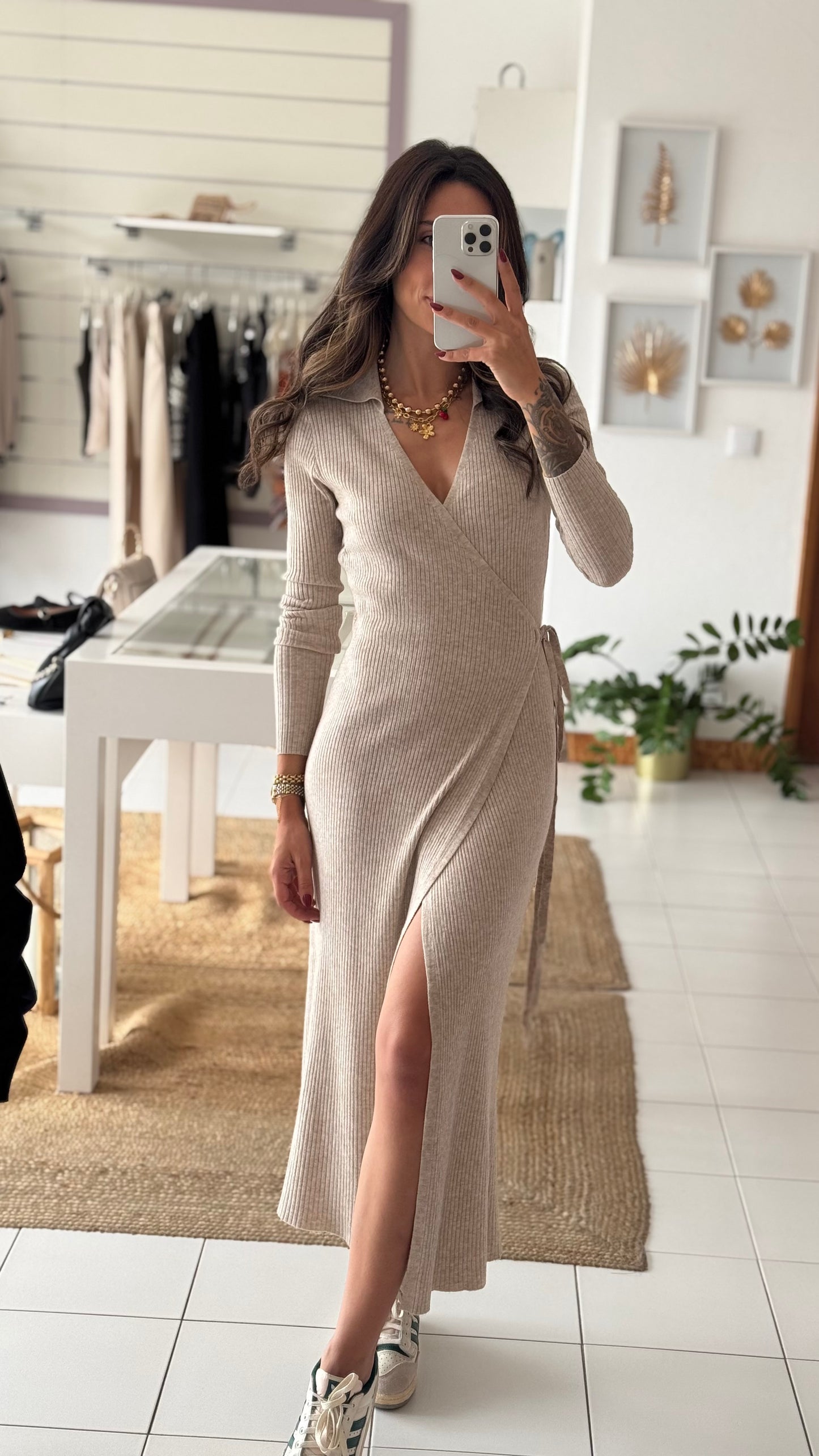 Vestido malha | 3 cores