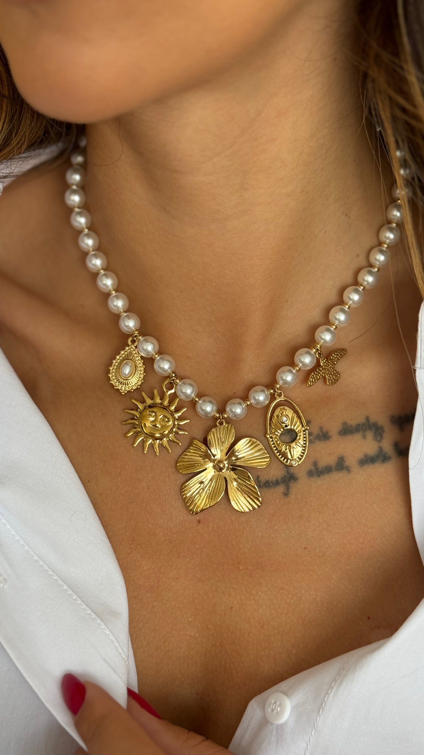 Colar | Pearls & Gold