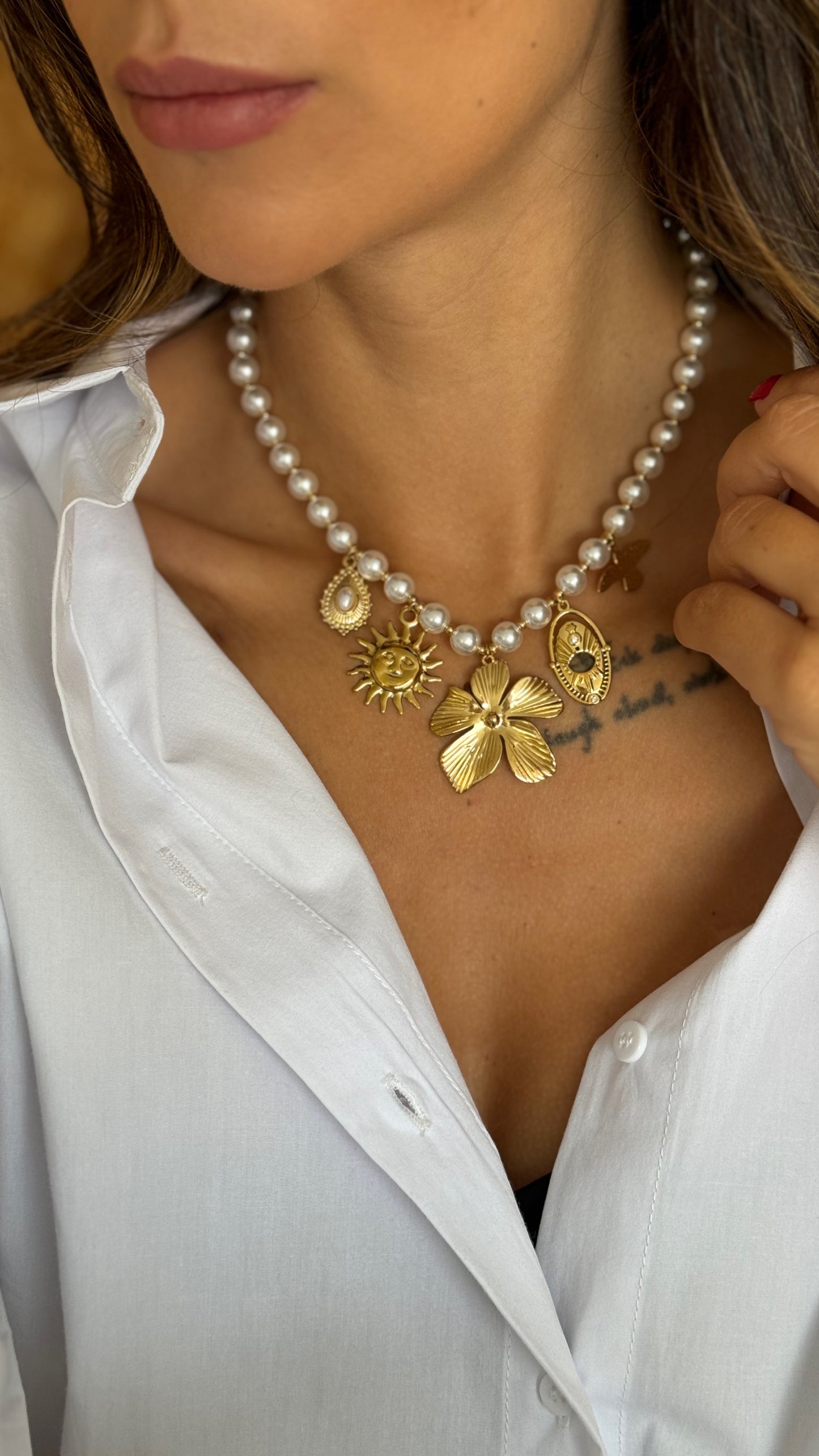 Colar | Pearls & Gold