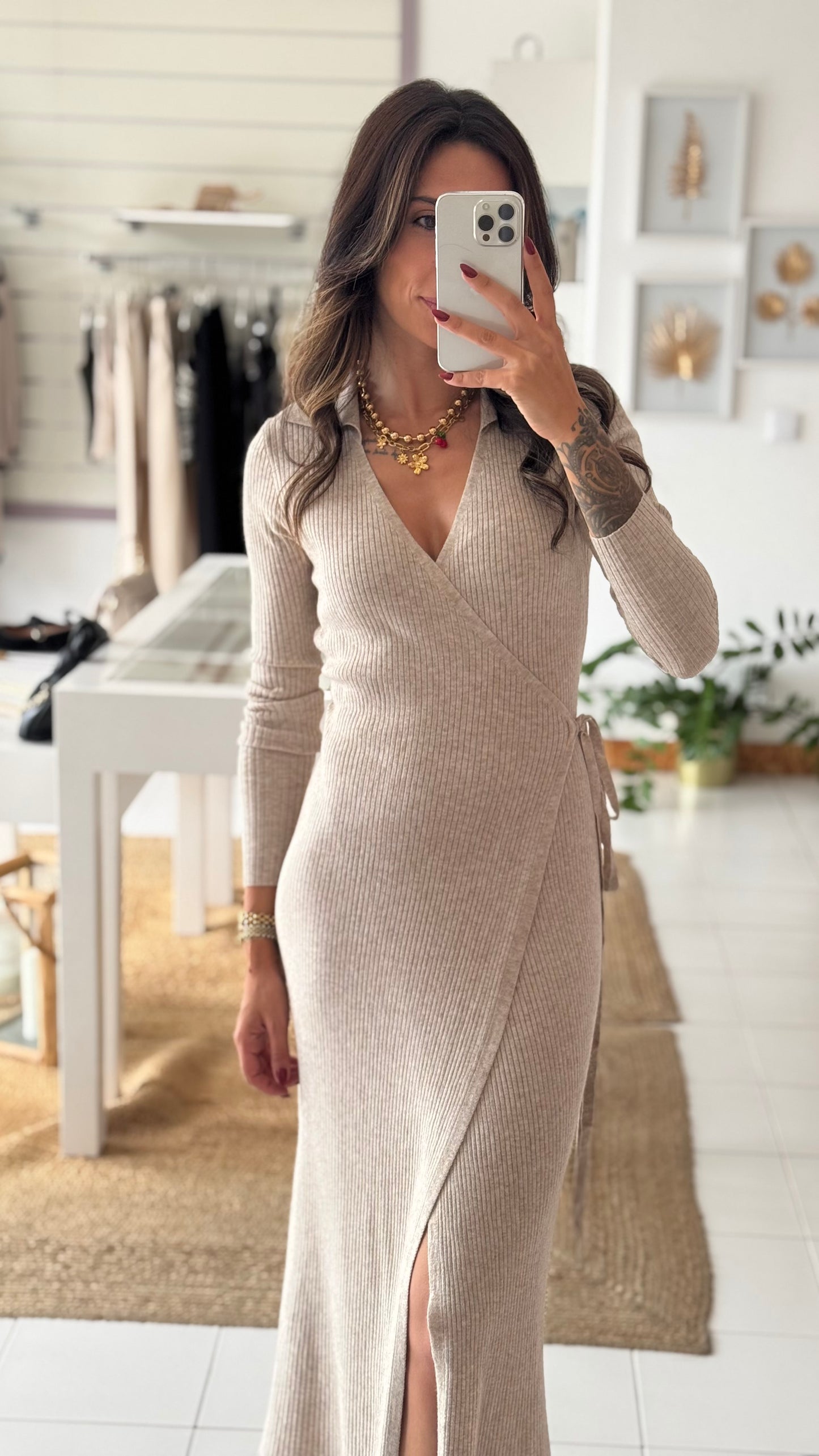 Vestido malha | 3 cores